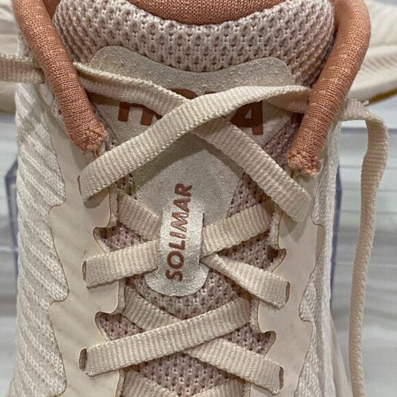 HOKA One One Solimar Running Shoes Cream Peach Parfait Women’s 8.5 - Picture 7 of 14